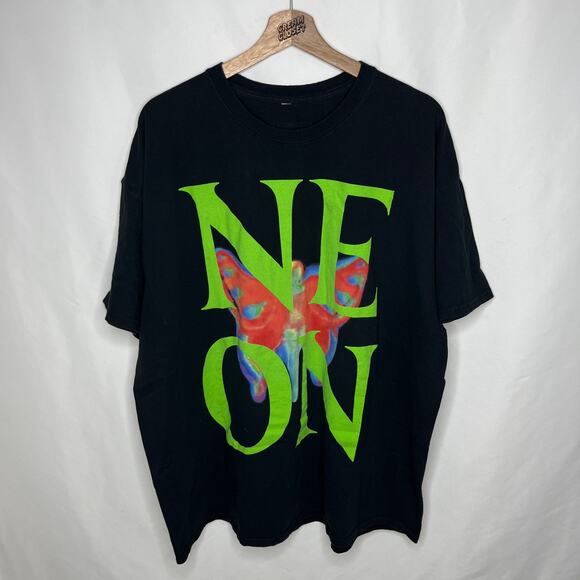 Playboi Carti YVL Opium I Am MUSIC Whole Lotta Red Die Lit Neon Tour Merch XXL - Picture 1 of 3